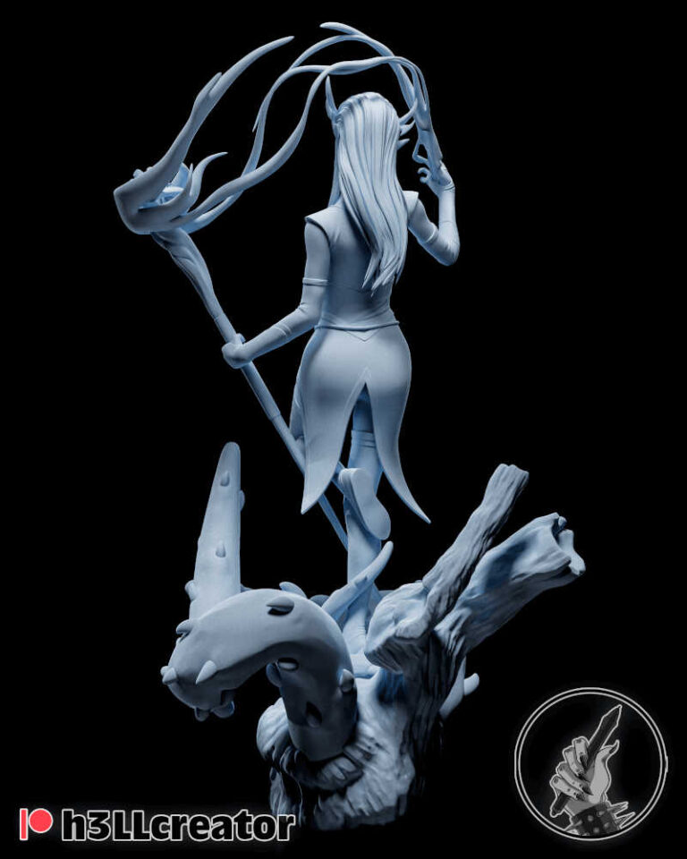 Keyleth 3D Model Figure H3llCreator - Specter3D