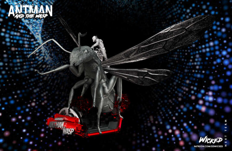 Ant-Man 3D Model Bust Wicked - Specter3D