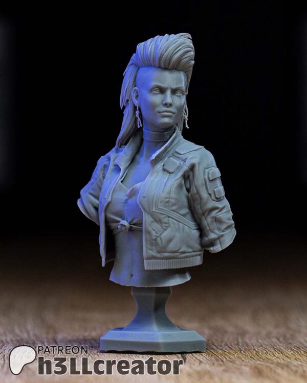 Rogue Amendiares 3D Model Bust H3llCreator - Image 2
