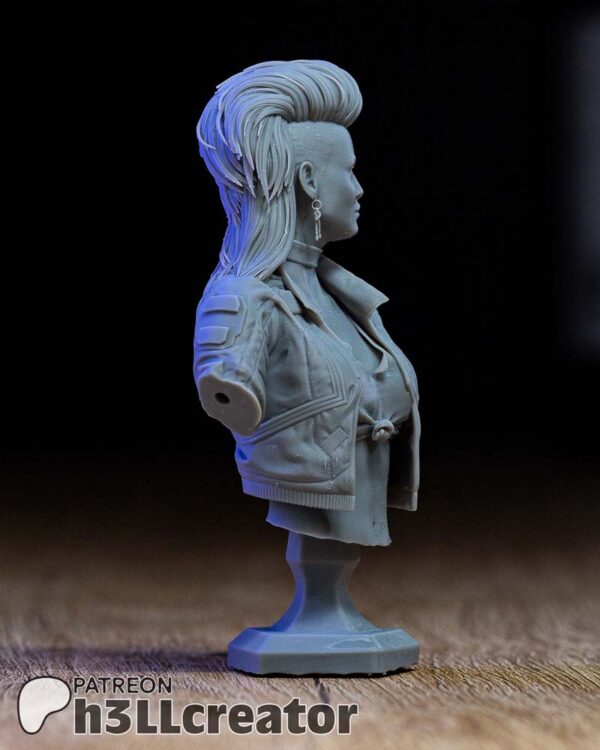 Rogue Amendiares 3D Model Bust H3llCreator - Image 4