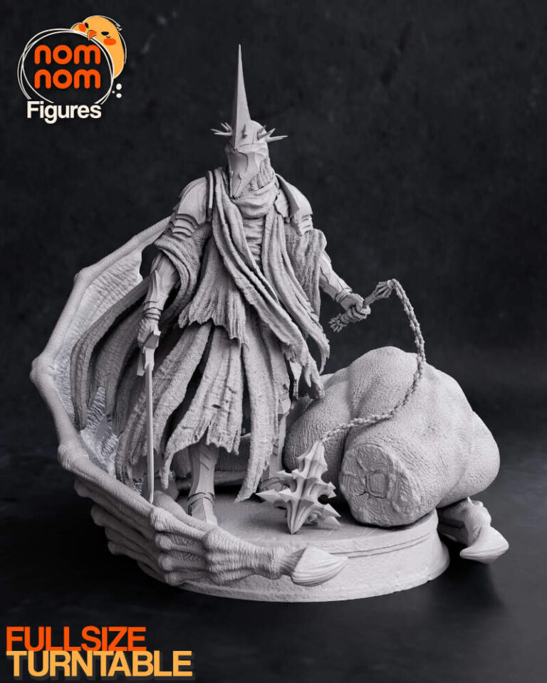Angmar from The Lord of the Rings 3D Model Figure NomNom - Specter3D
