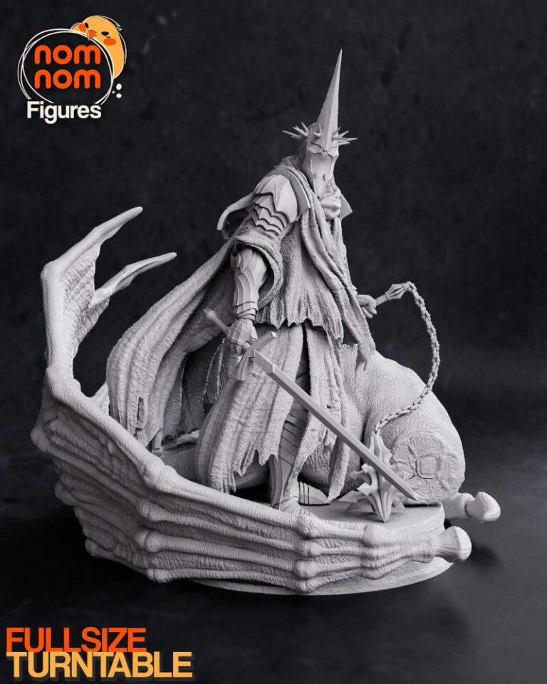 Angmar from The Lord of the Rings 3D Model Figure NomNom - Specter3D