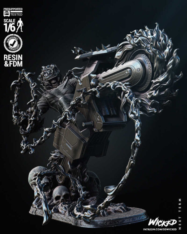 Danny Ketch 3D Model Figure Wicked - Image 6