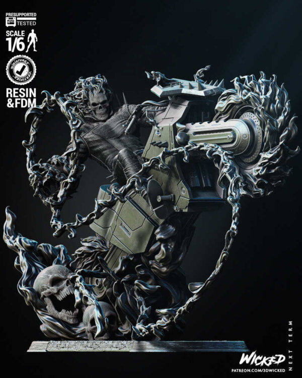 Danny Ketch 3D Model Figure Wicked - Image 4
