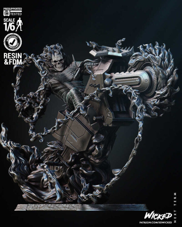 Danny Ketch 3D Model Figure Wicked