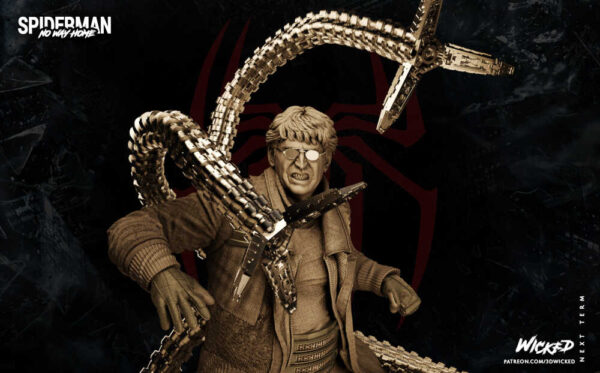 Dr. Octopus 3D Model Figure Wicked - Image 2