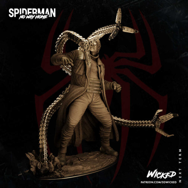Dr. Octopus 3D Model Figure Wicked - Image 6