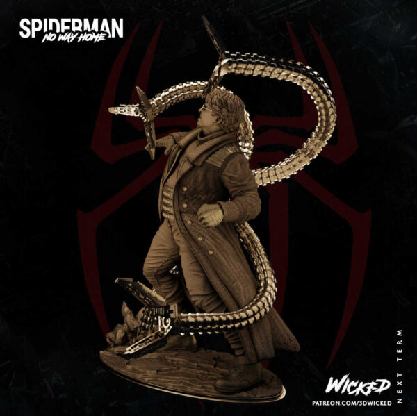 Dr. Octopus 3D Model Figure Wicked - Image 7