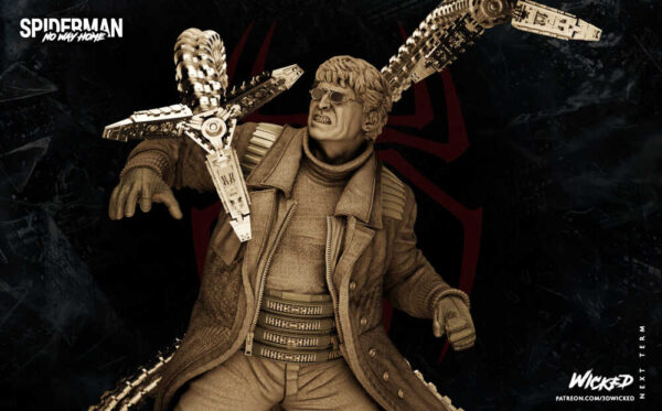 Dr. Octopus 3D Model Figure Wicked - Image 3