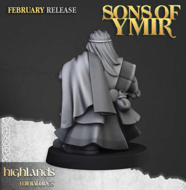 Dwarf Runepriests 3D Miniature Highland Miniatures - Image 6
