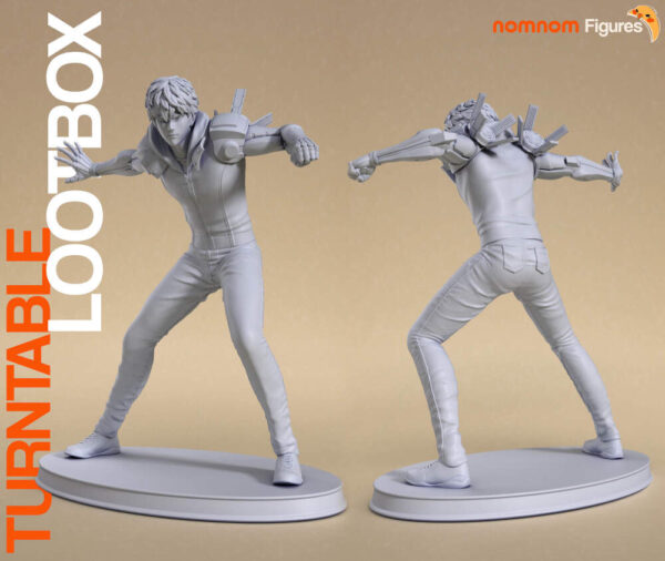 Genos from One Punch Man 3D Model Figure NomNom - Image 2