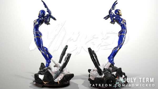 Pepper Potts 3D Model Figure Wicked - Image 2