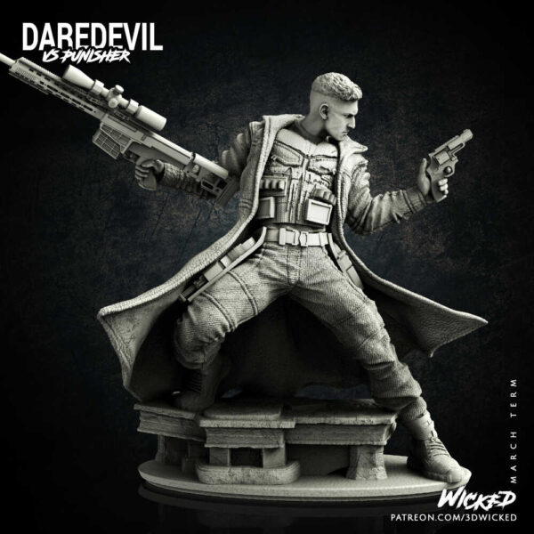 Punisher 3D Model Figure Wicked - Image 2