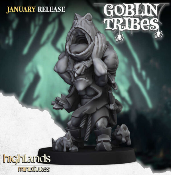 Swamp Goblin With Bows 3D Miniature Highland Miniatures - Image 4