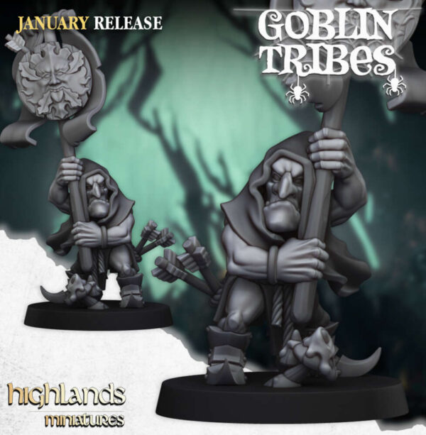 Swamp Goblin With Bows 3D Miniature Highland Miniatures - Image 5