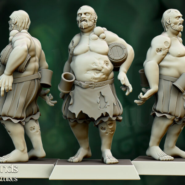 Zombie Villagers 3D Miniature Highland Miniatures - Image 7