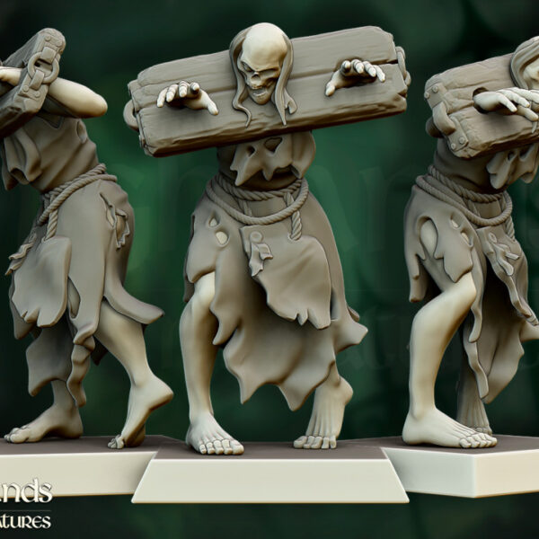 Zombie Villagers 3D Miniature Highland Miniatures - Image 10