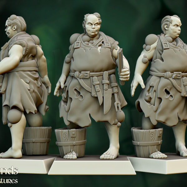 Zombie Villagers 3D Miniature Highland Miniatures - Image 3
