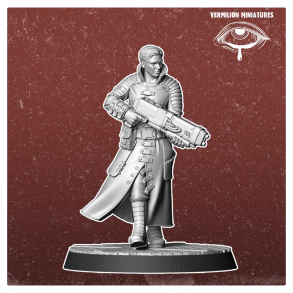 Replicants 3D Miniature Vermilion Miniature - Image 5