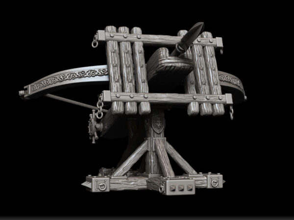 Ballista 3D Miniature Raven Twins Miniatures - Image 2