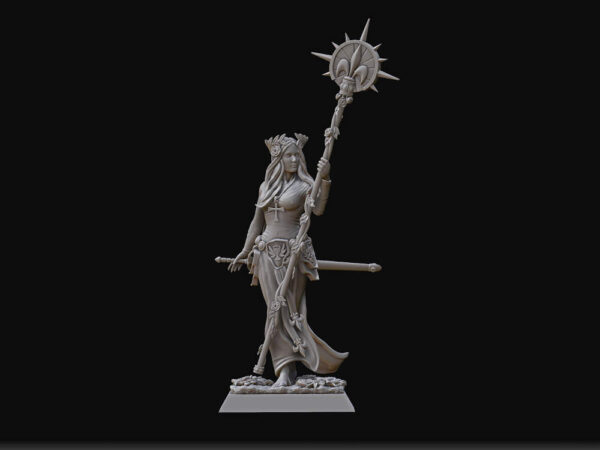 Damsel 3D Miniature Raven Twins Miniatures - Image 3