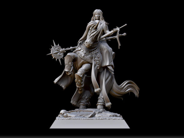 Damsel 3D Miniature Raven Twins Miniatures - Image 2