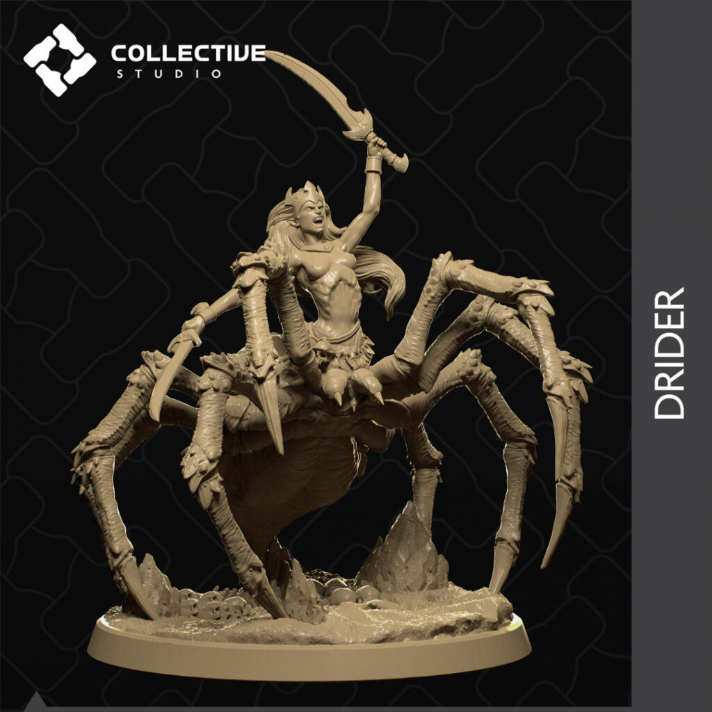 Drider 3D Miniature Collective Studio - Specter3D