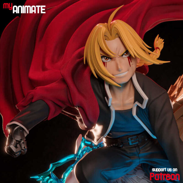 Edward Elric 3D Model Figure myAnimate - Image 3