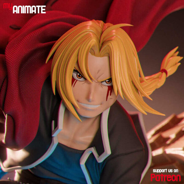 Edward Elric 3D Model Figure myAnimate - Image 5