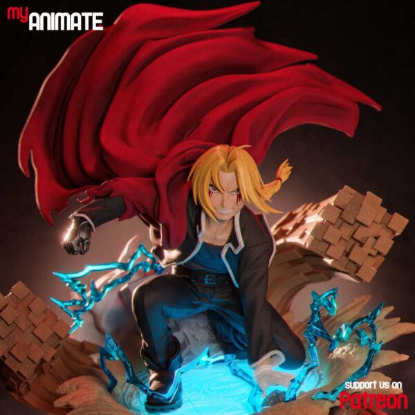 Edward Elric 3D Model Figure myAnimate - Image 2