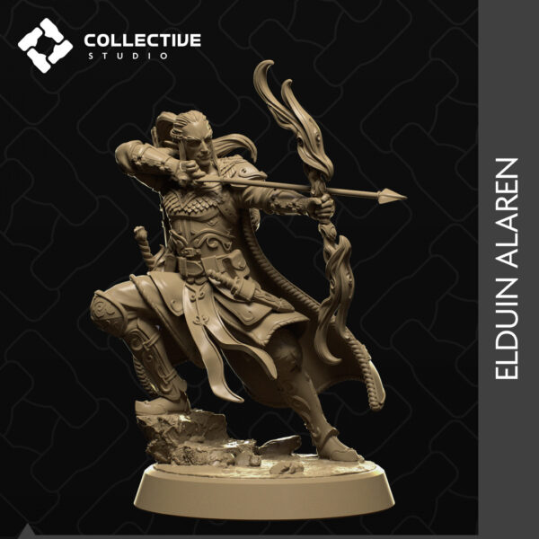 Elduin Alaren 3D Miniature Collective Studio