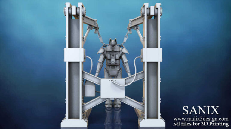 Enclave 3D Model Figure Sanix 3D - Specter3D