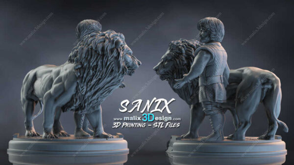 House Lannister 3D Model Figure Sanix 3D - Image 7