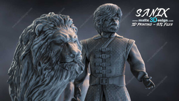 House Lannister 3D Model Figure Sanix 3D - Image 2