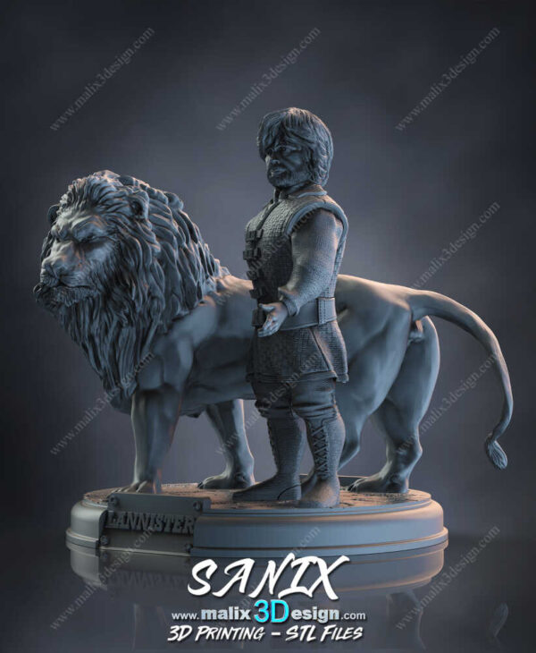 House Lannister 3D Model Figure Sanix 3D - Image 4