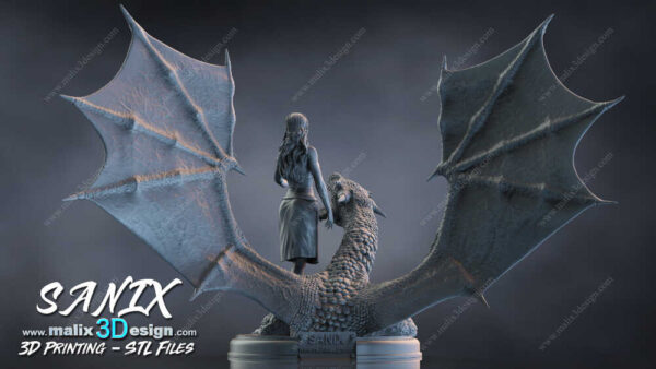House Targaryen 3D Model Figure Sanix 3D - Image 3
