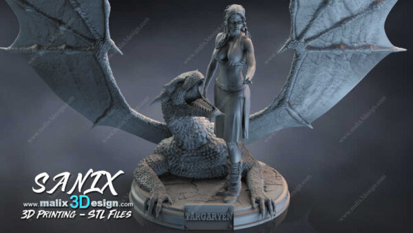 House Targaryen 3D Model Figure Sanix 3D - Image 2