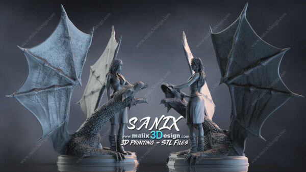 House Targaryen 3D Model Figure Sanix 3D - Image 5