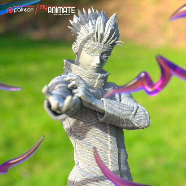 Satoru Gojo 3D Model Figure myAnimate - Image 2