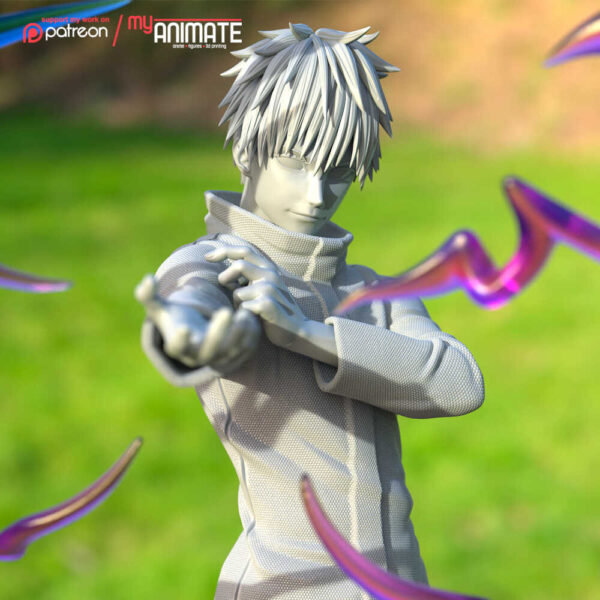 Satoru Gojo 3D Model Figure myAnimate - Image 3