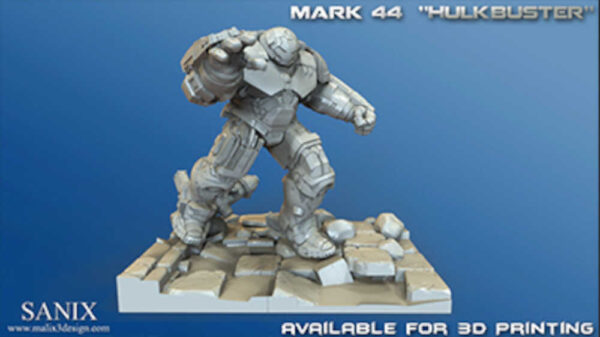 Hulkbuster 3D Model Figure Sanix 3D