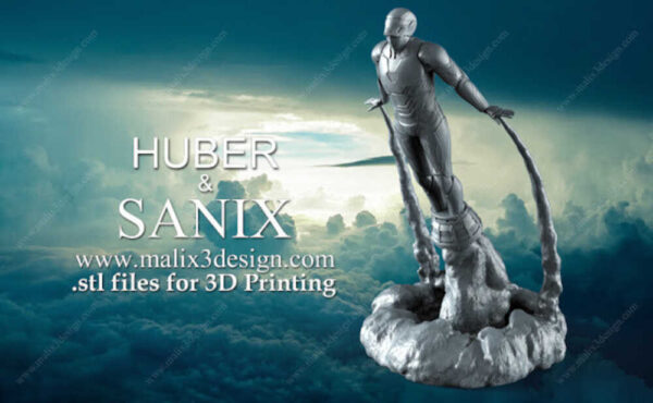 Iron Man (Mark 50) 3D Model Figure Sanix 3D - Image 7