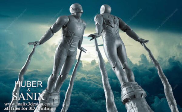 Iron Man (Mark 50) 3D Model Figure Sanix 3D - Image 5