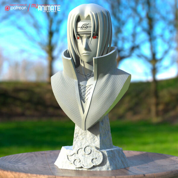 Itachi Uchiha 3D Model Bust myAnimate - Image 5