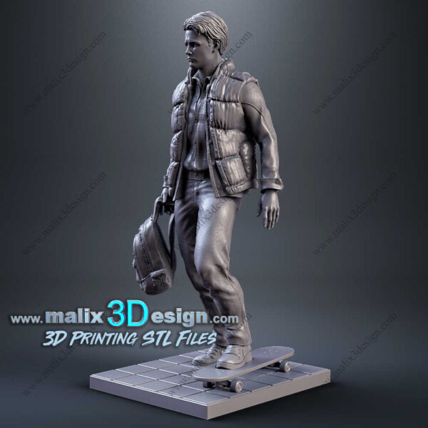 Marty McFly 3D Model Figure Sanix 3D - Image 3