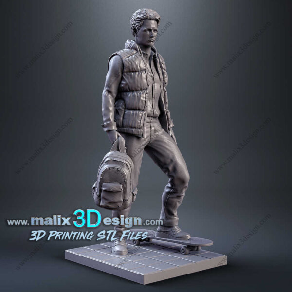 Marty McFly 3D Model Figure Sanix 3D - Image 2