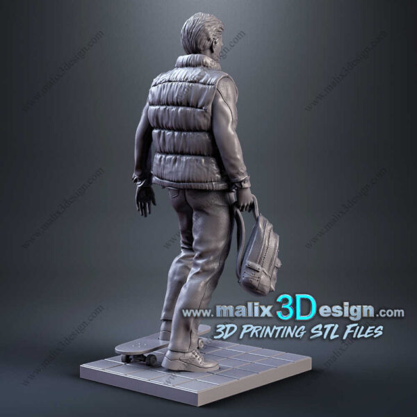 Marty McFly 3D Model Figure Sanix 3D - Image 5