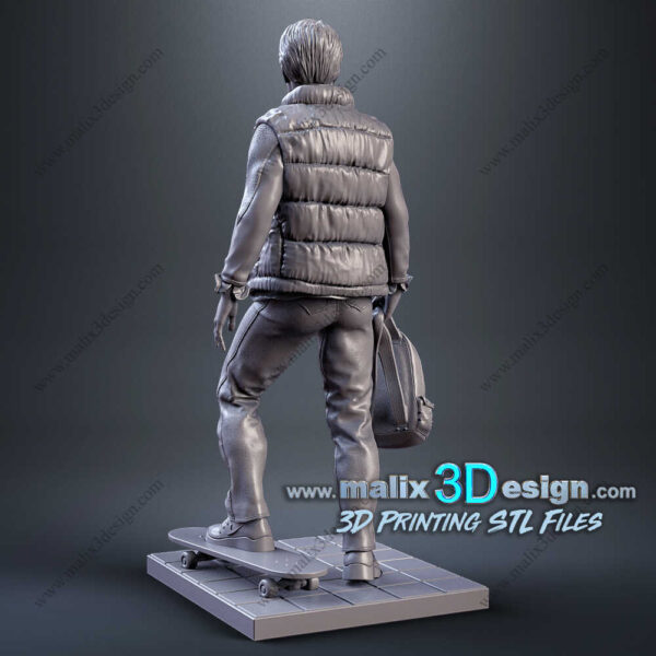 Marty McFly 3D Model Figure Sanix 3D - Image 4