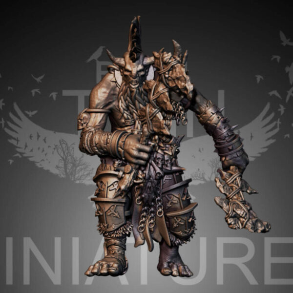 Modular Giant 3D Miniature Raven Twins Miniatures - Image 2