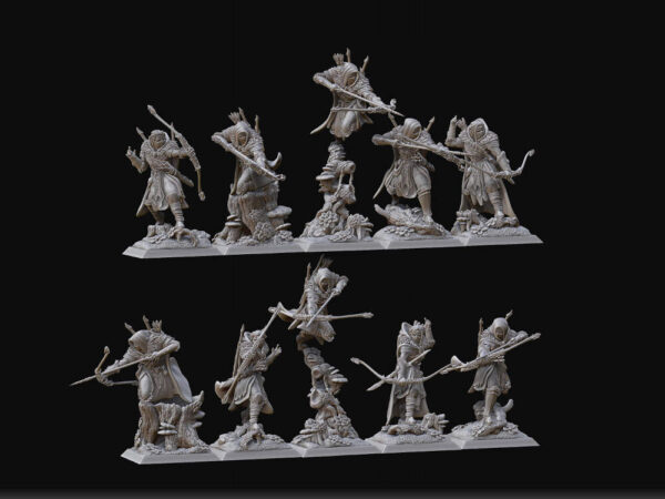 Pathfinders 3D Miniature Raven Twins Miniatures